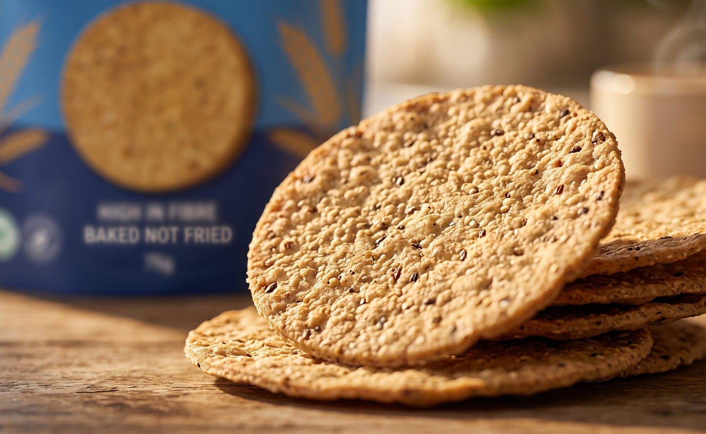 The Nibble Co. Quinoa Khakhra - Healthy & Crispy Snack (Pack of 1)